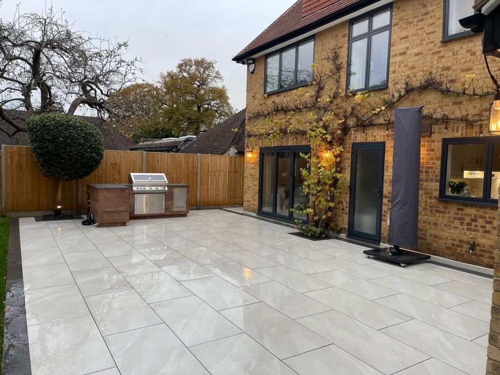 Bickley, Garden Patio and BBQ Station
